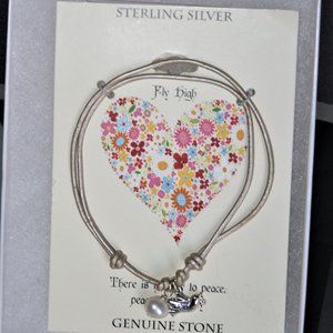 Sterling Silver and Pearl Accent Bracelet